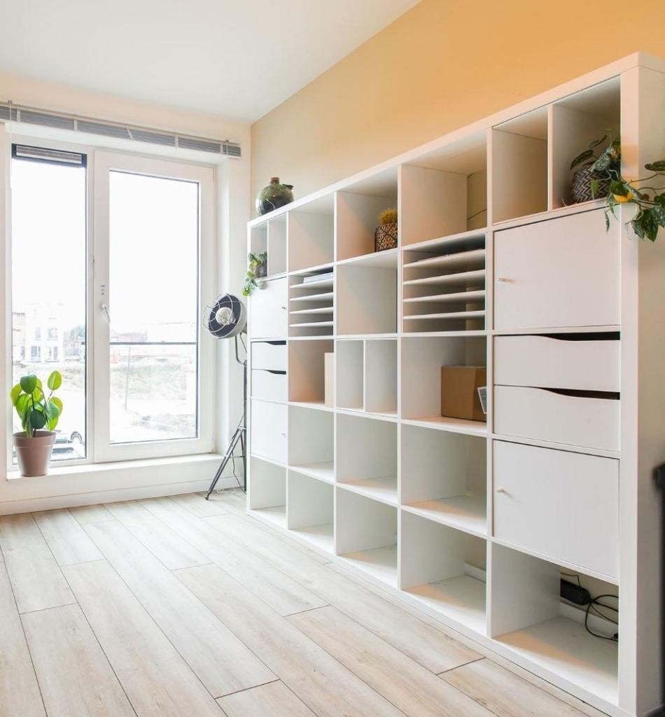 IKEA Kallax Kast; lades deuren en planken., Ophalen, Gebruikt