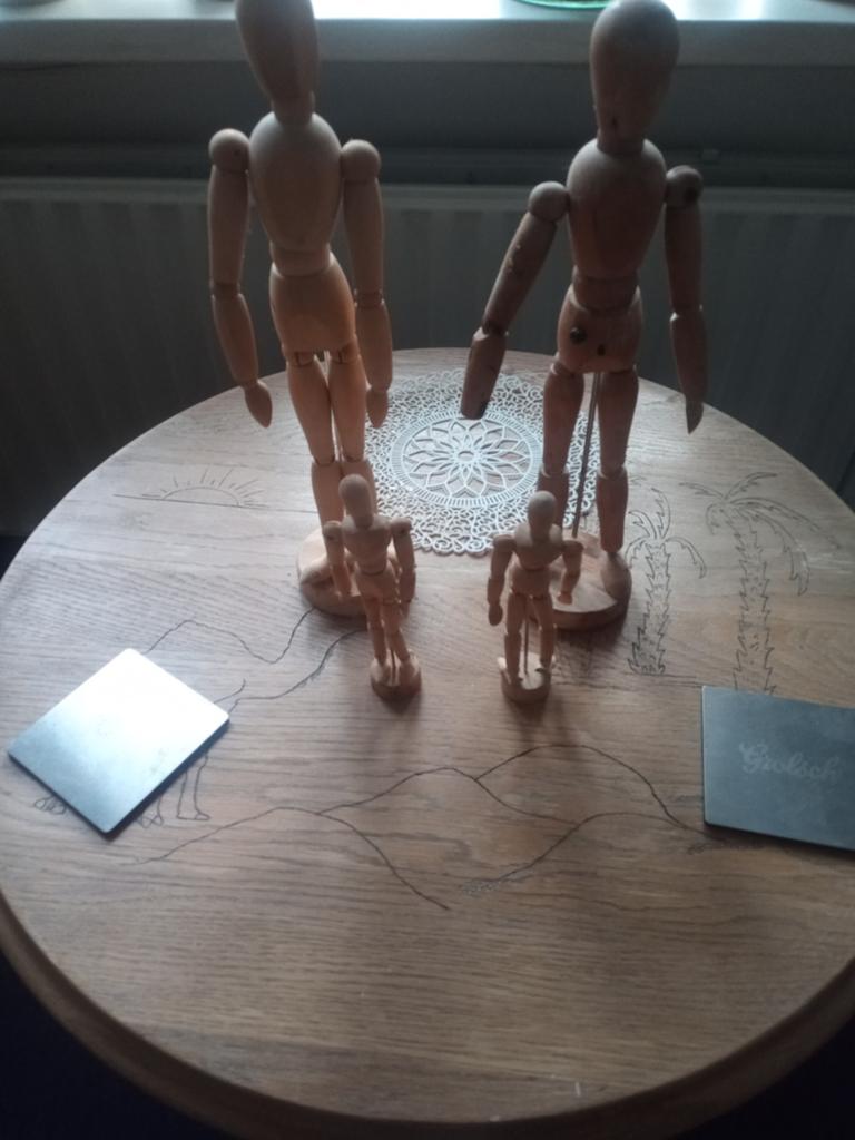 HOUTEN LEDEN POPPEN, Ophalen, Babypop
