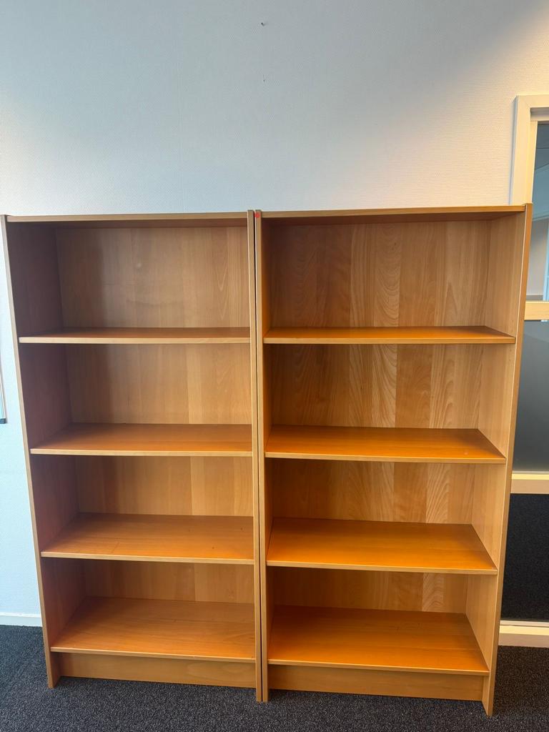 2 boekenkasten, Ophalen, 200 cm of meer, 50 tot 100 cm, Zo goed als nieuw