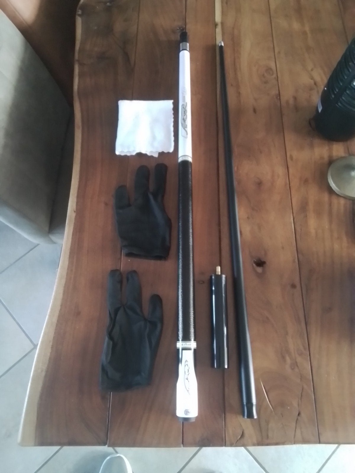 biljartkeu top 10mm koolstof merk predator, Sport en Fitness, Biljarten en Poolen, Ophalen, Zo goed als nieuw, Keu of Ballen