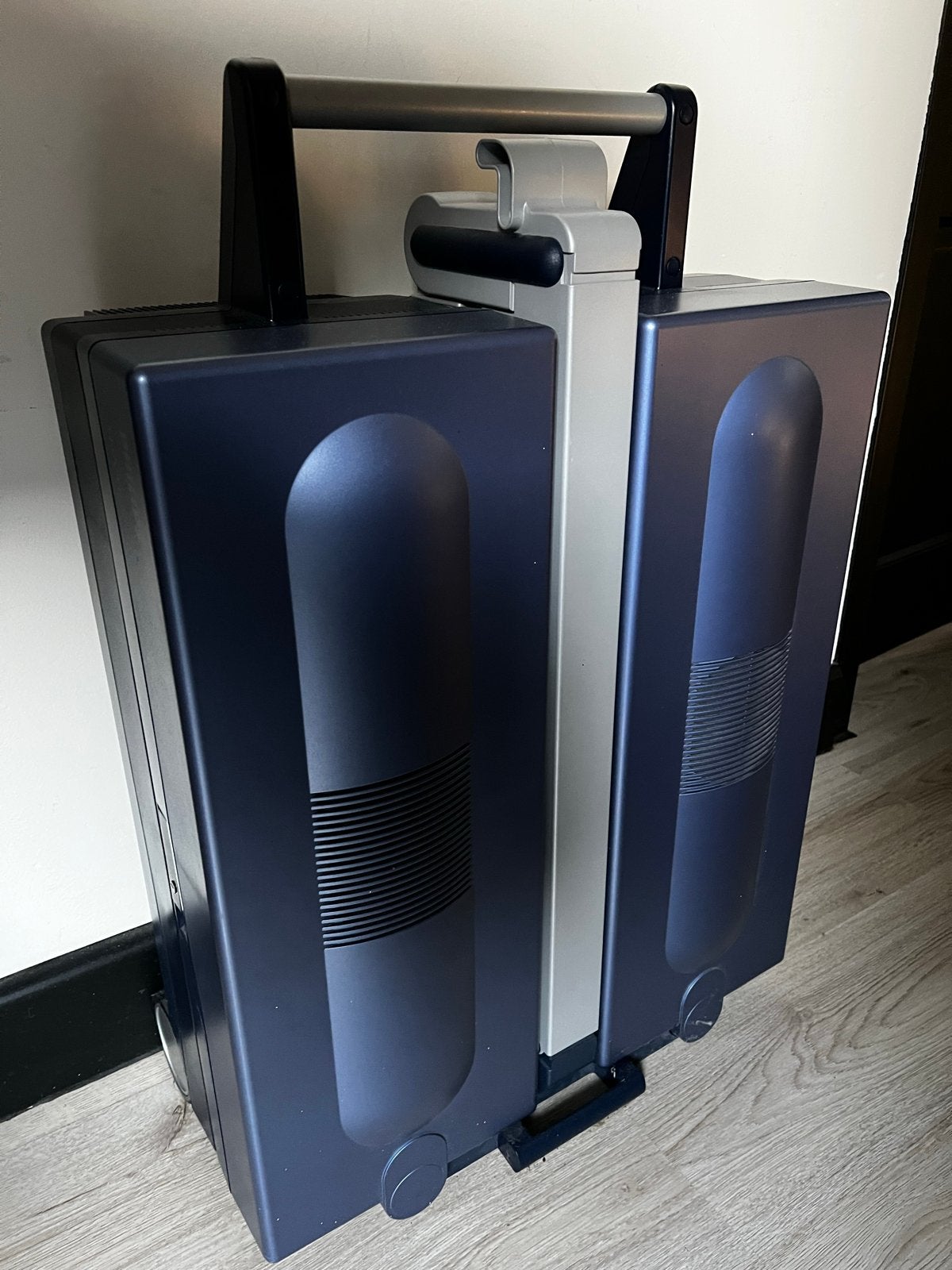 Philips Sunmobile HB 851 Zonnebank - Compact en Draagbaar, Ophalen, Gebruikt, Zonnebank dubbelzijdig, 10 tot 15 lampen