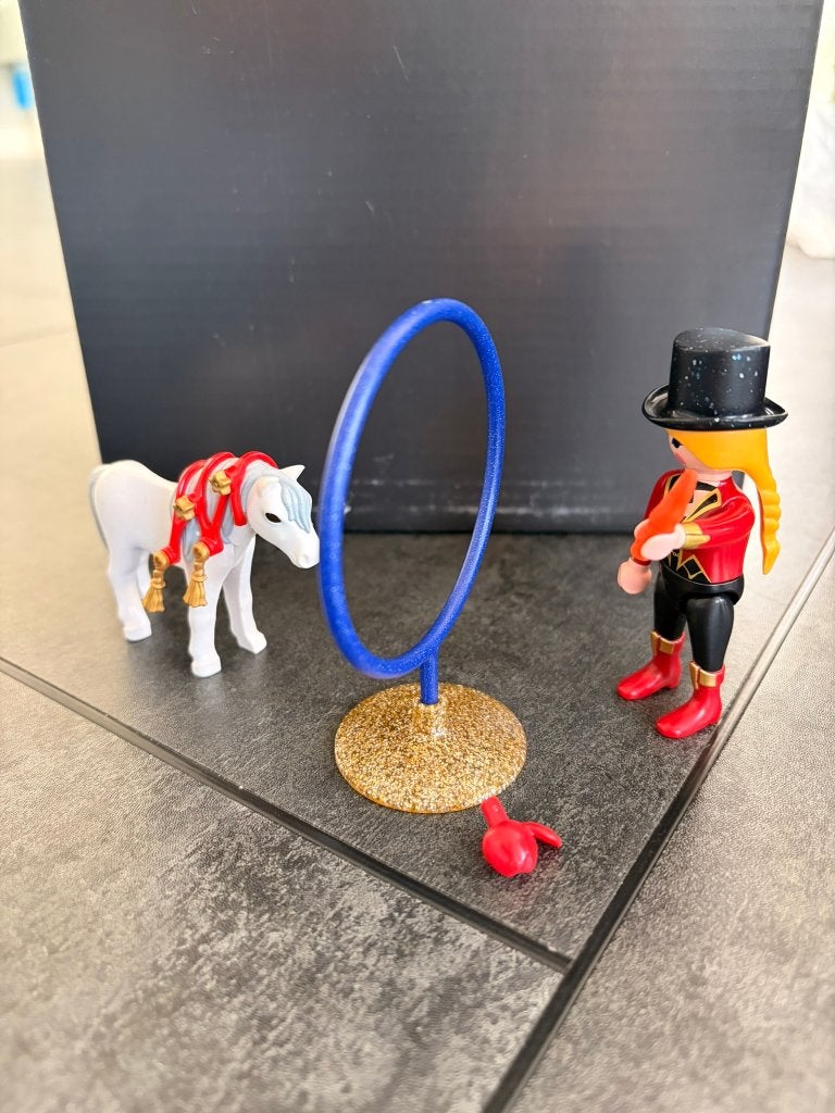 Playmobil 70874 Circus paardentraining compleet, Gebruikt, Complete set, Ophalen of Verzenden, Figuren