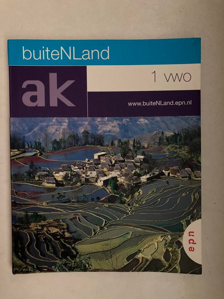 Buitenland Ak 1 vwo tekstboek aardrijkskunde, Boeken, Schoolboeken, Verzenden, Gelezen, VWO, Aardrijkskunde