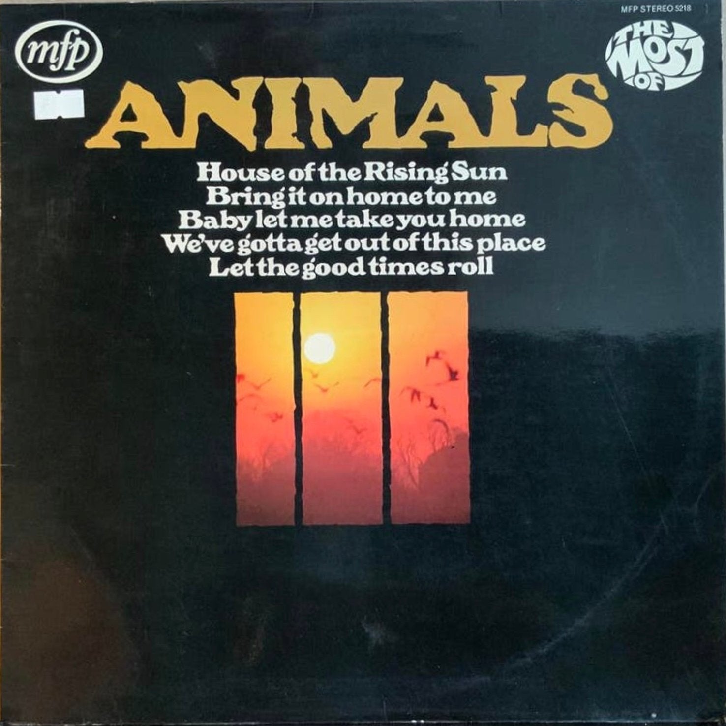 Vinyl The Animals - The Most Of, Verzenden, Gebruikt