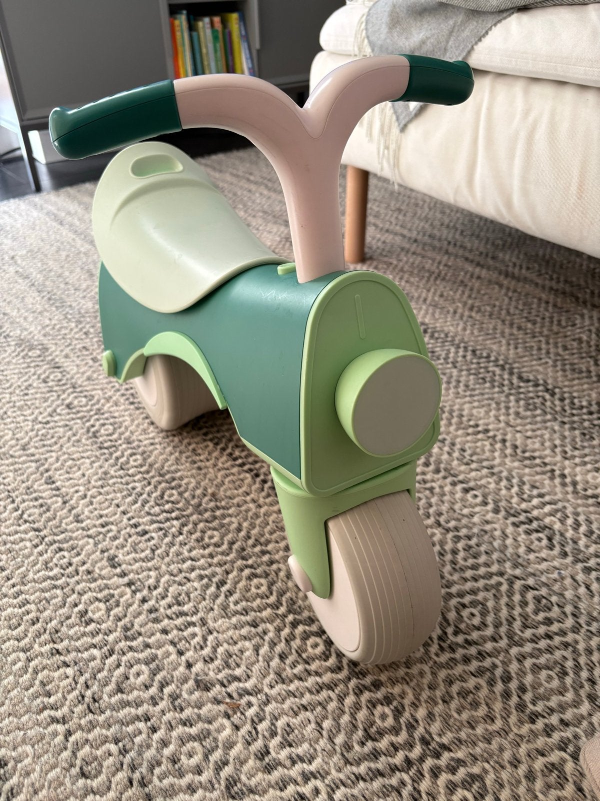 Hema Loopfietsje groen/beige voor de allerkleinsten, Ophalen, Zo goed als nieuw, Loopfiets