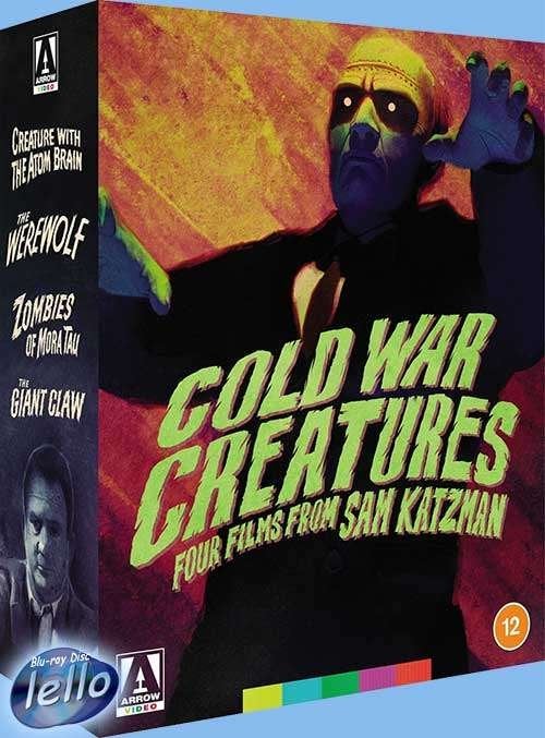 Blu-ray: Cold War Creatures: 4 Films from Sam Katzman LE UK, Ophalen of Verzenden, Nieuw in verpakking, Horror