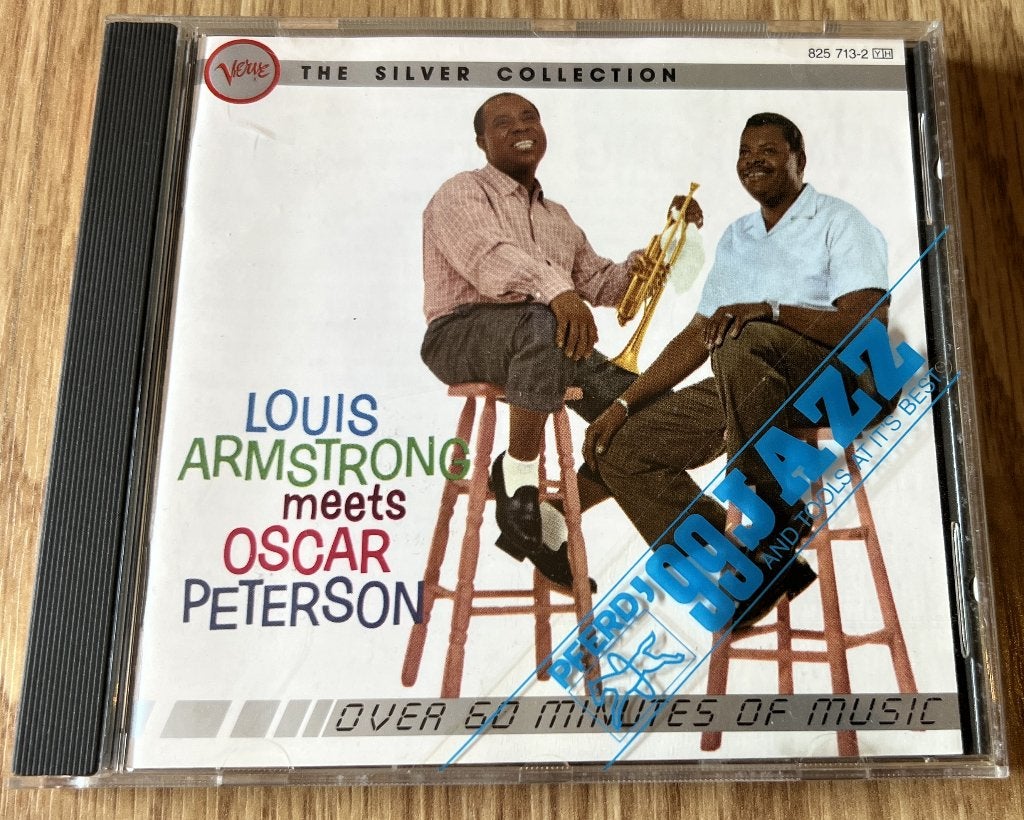 CD Louis Armstrong meets Oscar Peterson, Ophalen of Verzenden, Zo goed als nieuw, Jazz