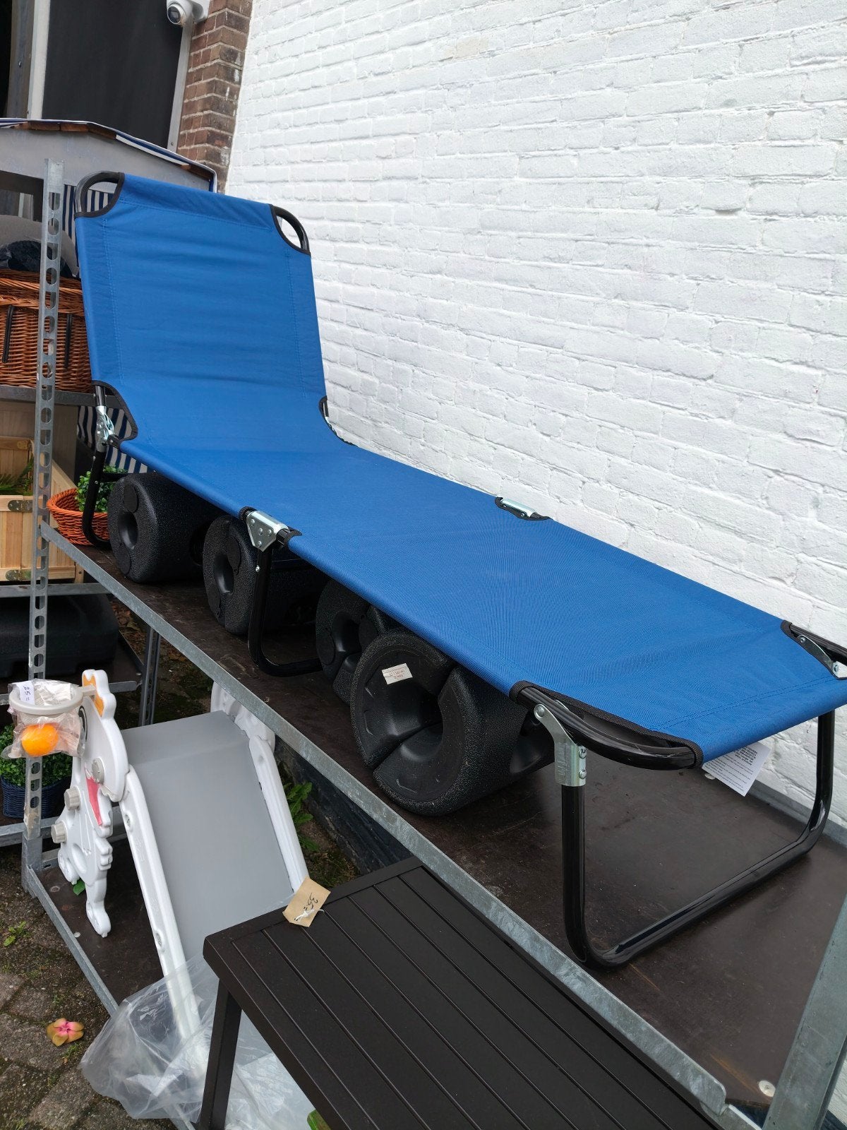 Aangeboden Nieuw Ligbed / Strandbed, Ophalen, Nieuw, Aluminium