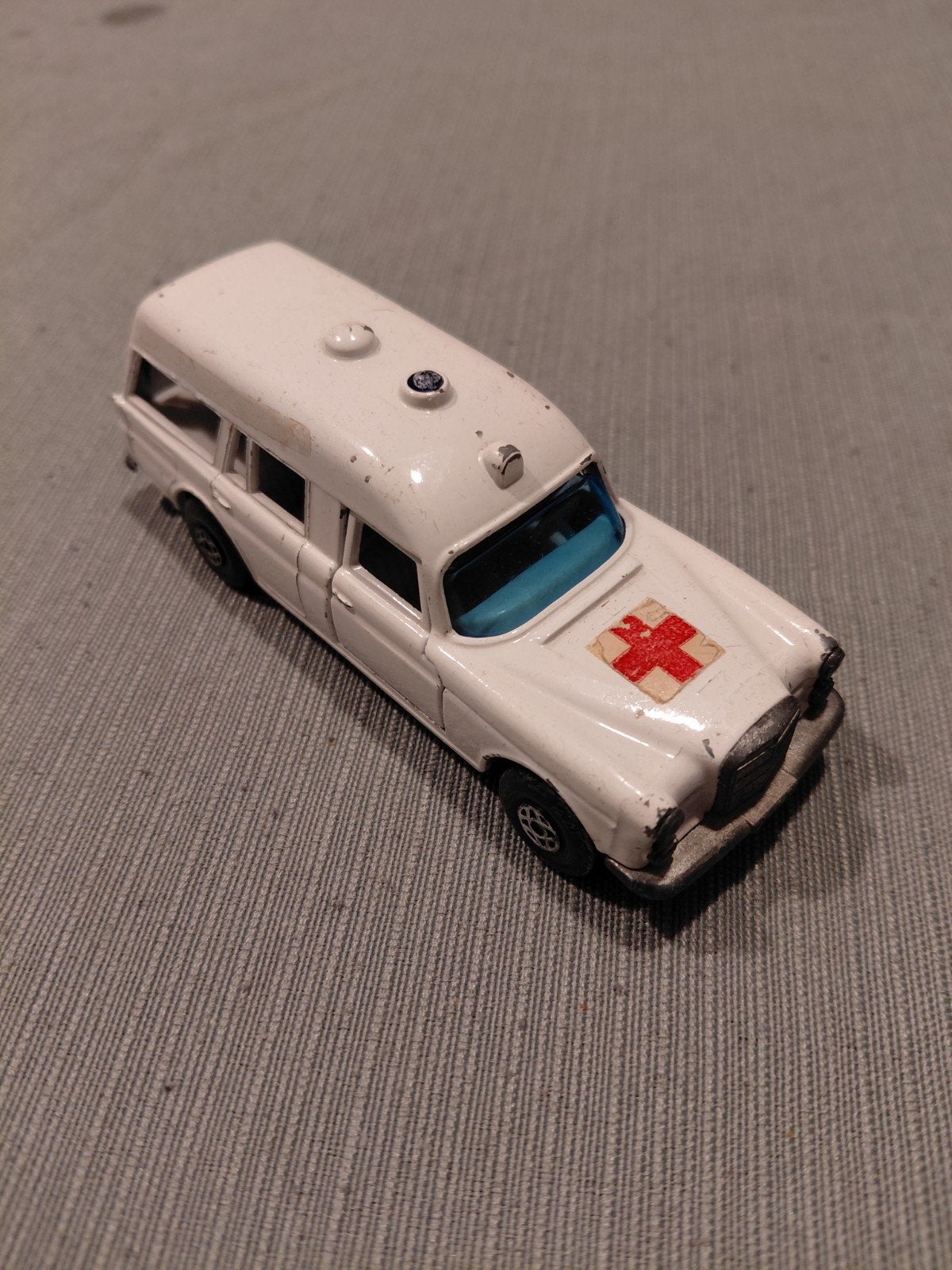 De Matchbox Speed Kings K-26 Mercedes Benz "Binz" Ambulance, Ophalen of Verzenden, Gebruikt, Auto, Matchbox