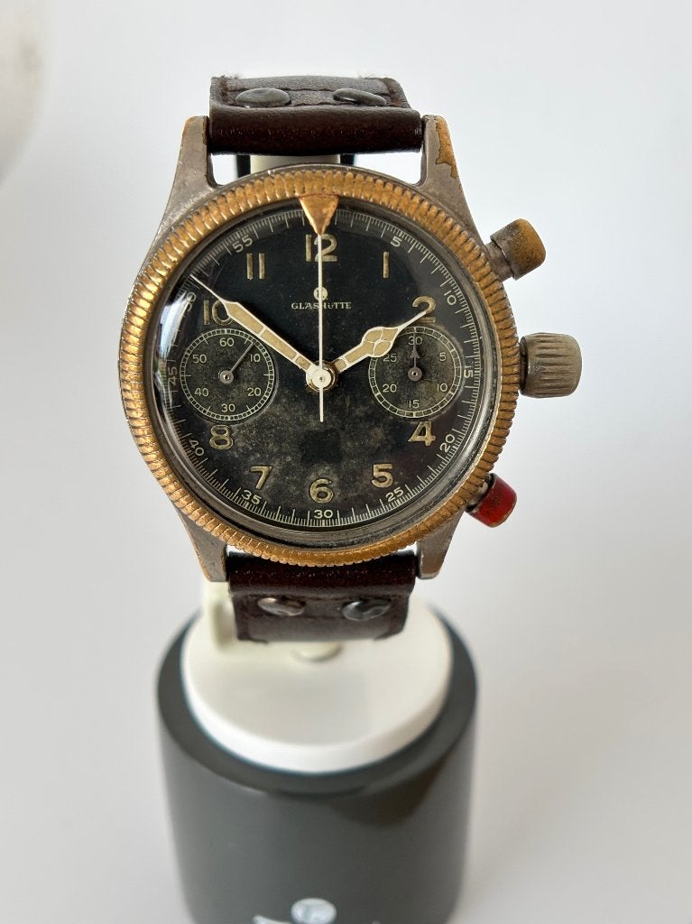 Tutima, Urofa59, Duitse Luftwaffe, Pilot Watch, WWII, Verzamelen, Militaria | Tweede Wereldoorlog, Ophalen of Verzenden, Luchtmacht