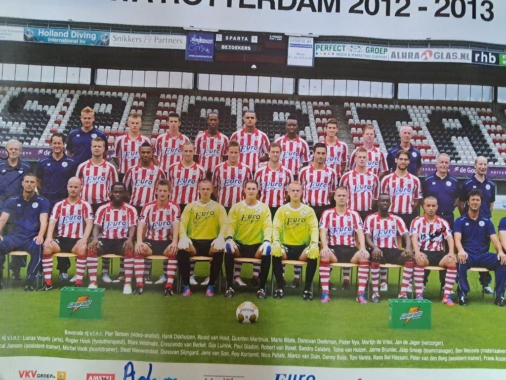 Sparta 2012/2013, Ophalen of Verzenden, Zo goed als nieuw, Sparta, Poster, Plaatje of Sticker