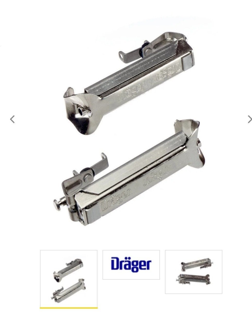 Dräger Adapter S (R51856) voor volgelaatsmaskers (4 sets), Ophalen of Verzenden, Nieuw, Volgelaatsmaskers