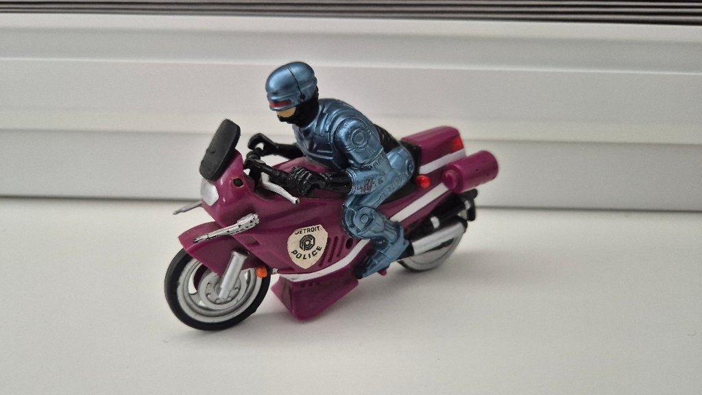 Vintage RoboCop-motorfiets uit 1994 met geluid en licht, Ophalen of Verzenden, Gebruikt