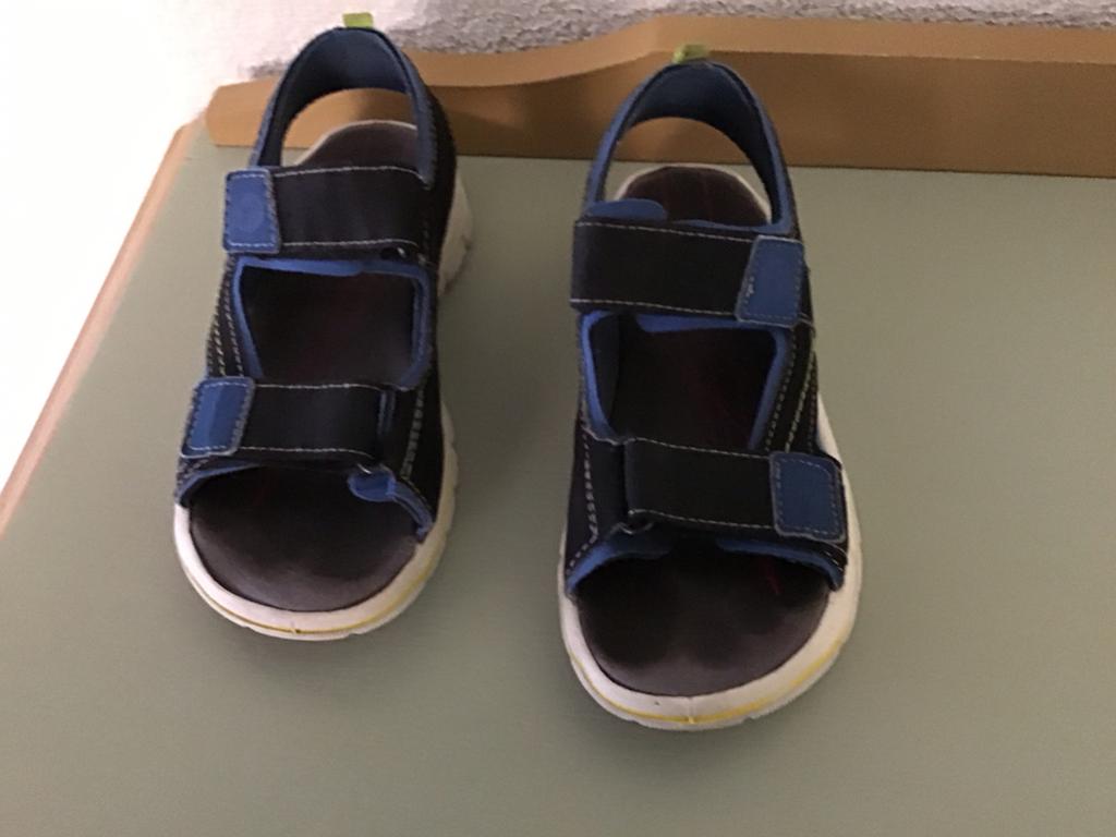 Ricosta Leren Sandalen blauw maat 32, Kinderen en Baby's, Kinderkleding | Schoenen en Sokken, Schoenen, Ophalen of Verzenden, Zo goed als nieuw