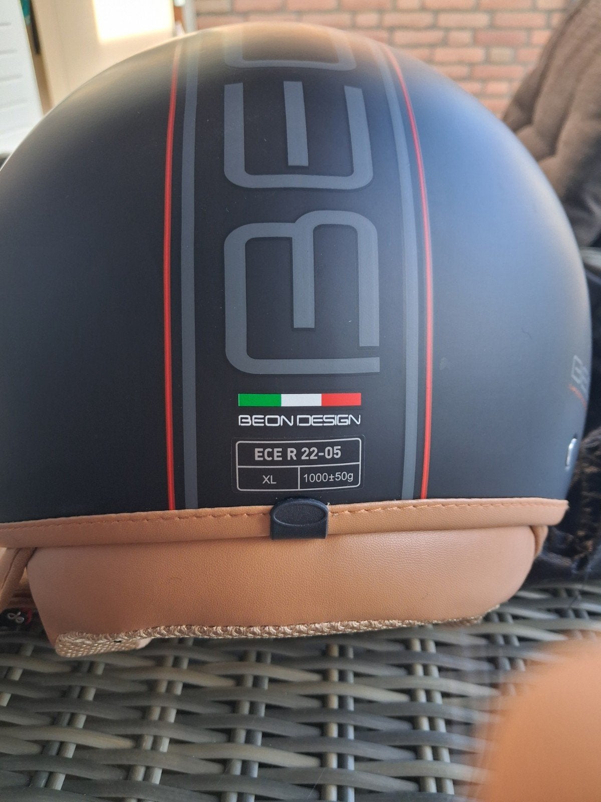 Helm, Fietsen en Brommers, Brommerhelmen, Ophalen, Nieuw, Large