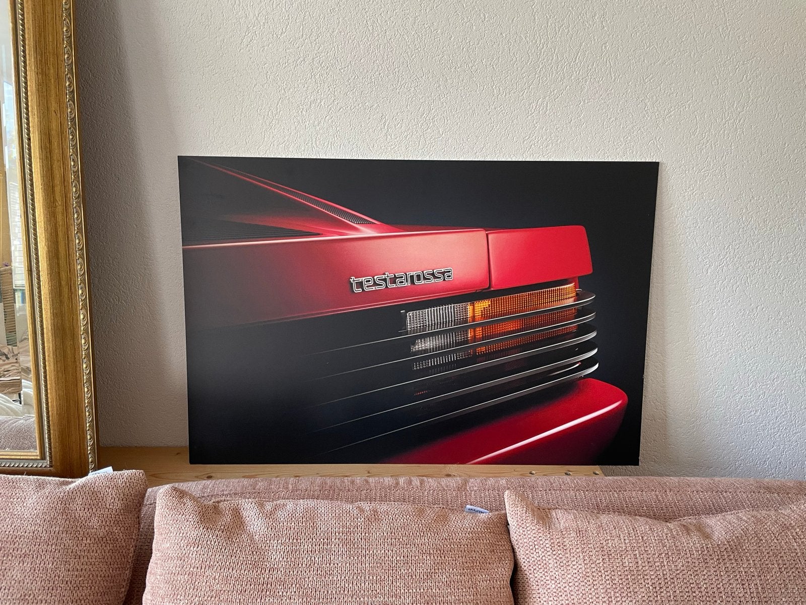 Ferrari Testarossa Foto op dibond - Jaren '80 icoon, Ophalen, 50 – 75, Gebruikt, Oorspronkelijke maker