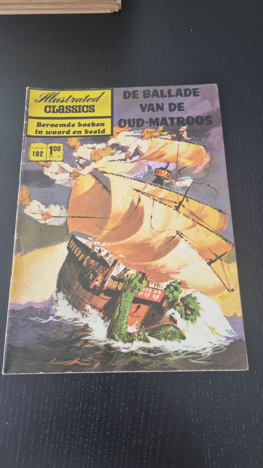 Illustrated Classics: De Ballade van de Oud-Matroos, Eén stripboek, Ophalen of Verzenden, Gelezen, Samuel Taylor Coleridge (naar)