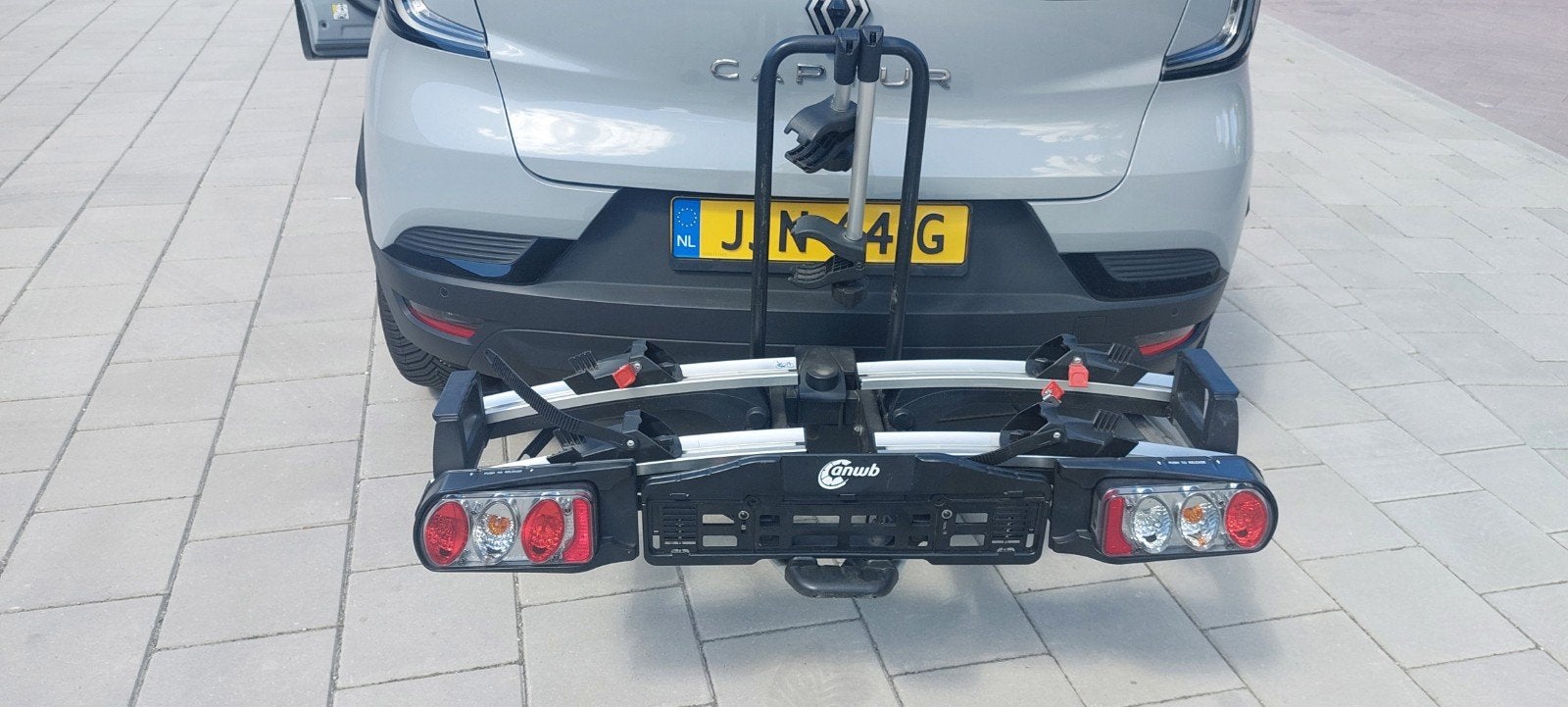 ANWB Touring ll fietsdrager., Auto diversen, Fietsendragers, Ophalen, Gebruikt, Elektrische fiets, 2 fietsen