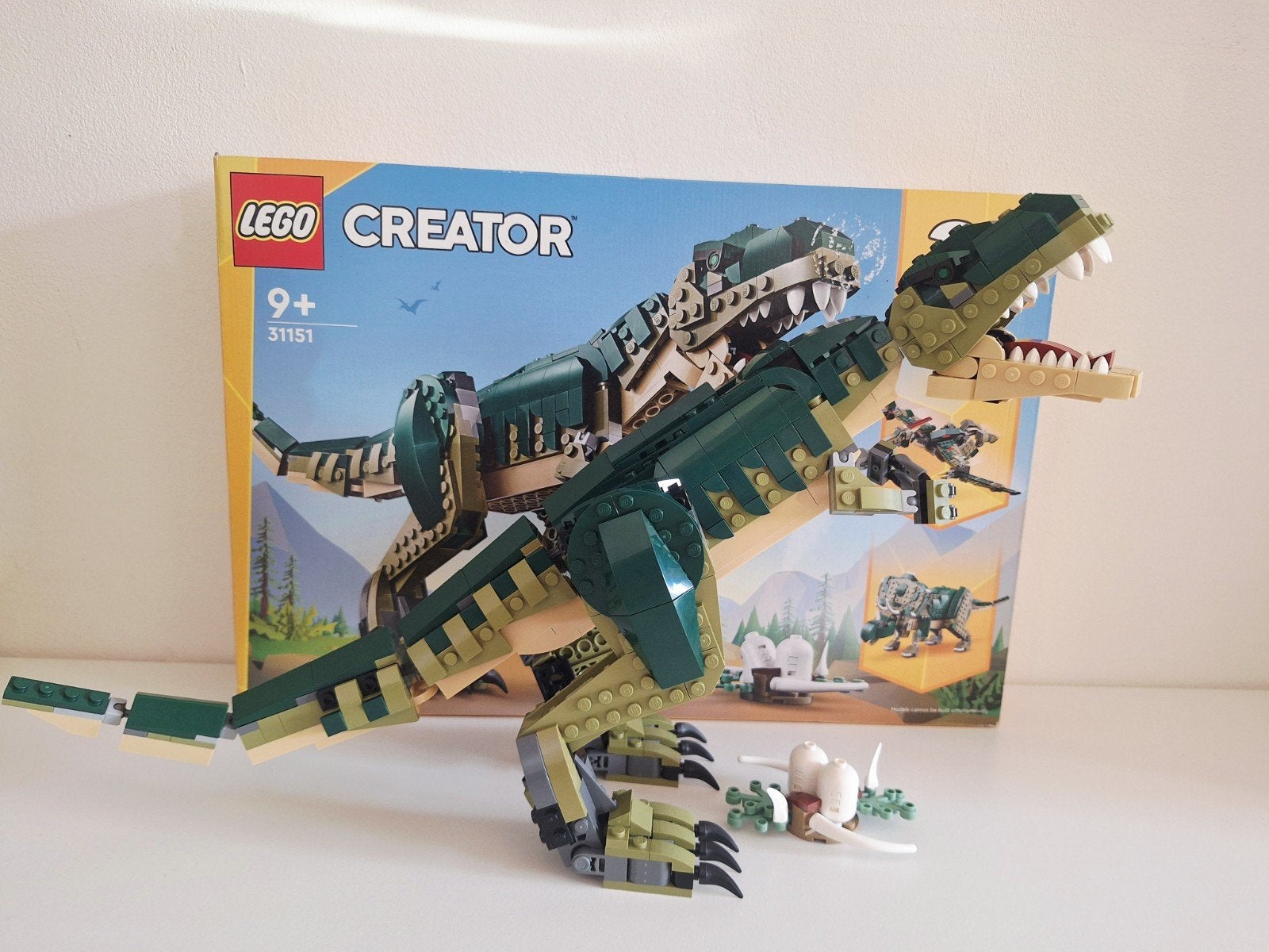 LEGO Creator 3-in-1: T-rex (31151), Inclusief instructies, Lego, Ophalen of Verzenden, Zo goed als nieuw