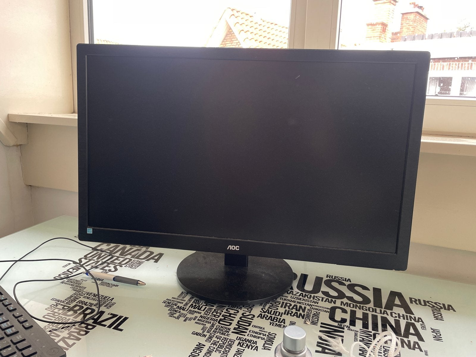 AOC monitor - Goede staat, Gebruikt, Full HD, Ophalen of Verzenden, LED