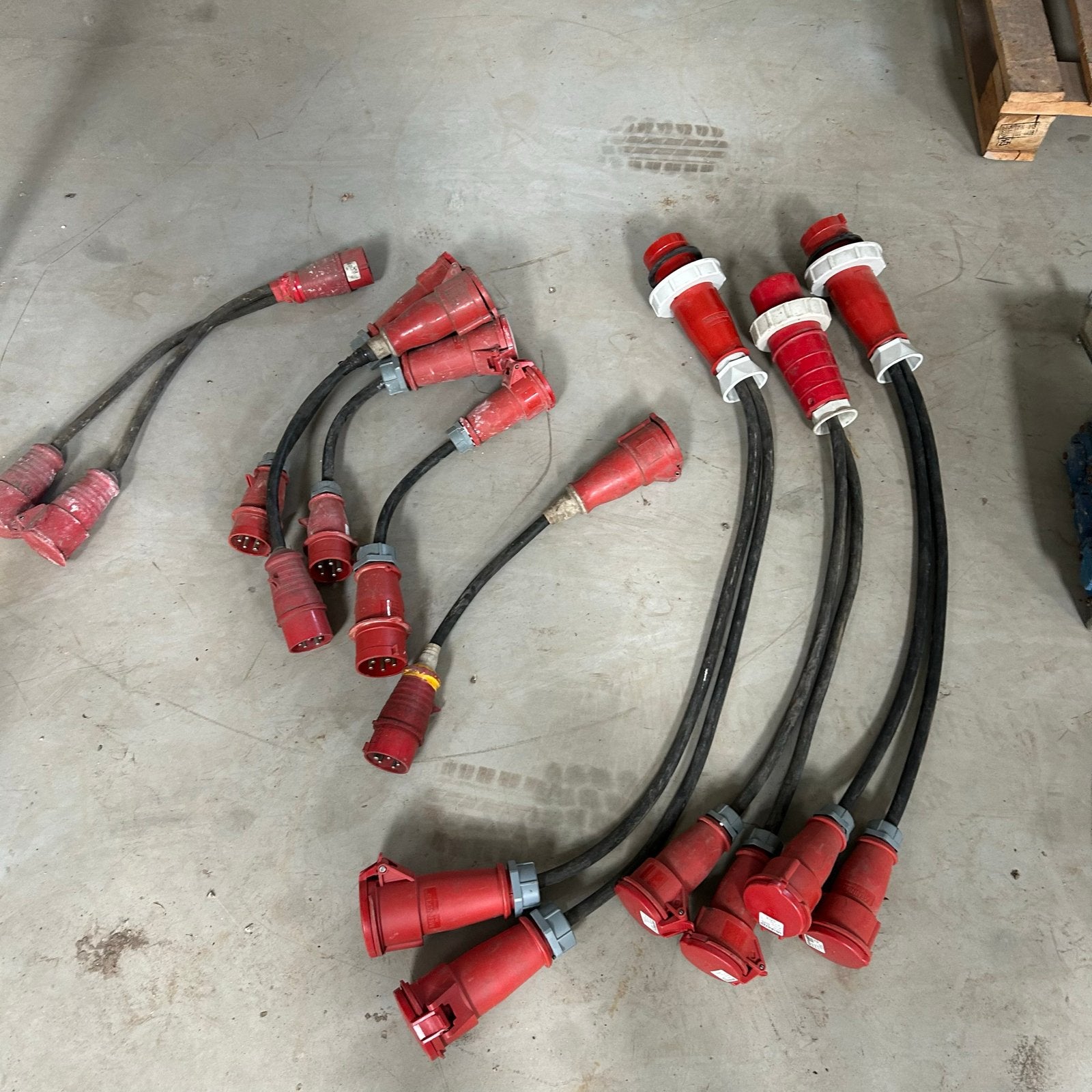 Mennekes CEE verlengkabels en verdeelkasten, Ophalen of Verzenden, Gebruikt, Kabel of Snoer