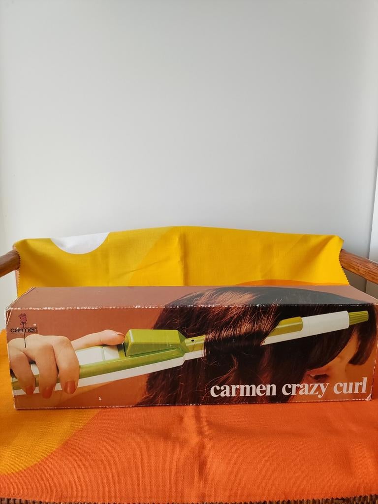 Zeer nette vintage Carmen Crazy Curl krultang, Verzenden