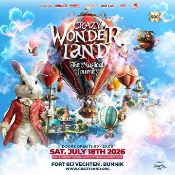 Crazywonderland festival, Tickets en Kaartjes, Drie personen of meer