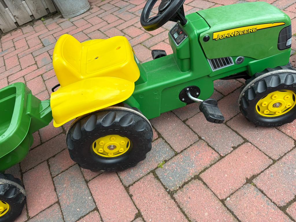 John deere kinder tractor, Kinderen en Baby's, Speelgoed | Buiten | Skelters, Ophalen of Verzenden, Zo goed als nieuw, Overige merken