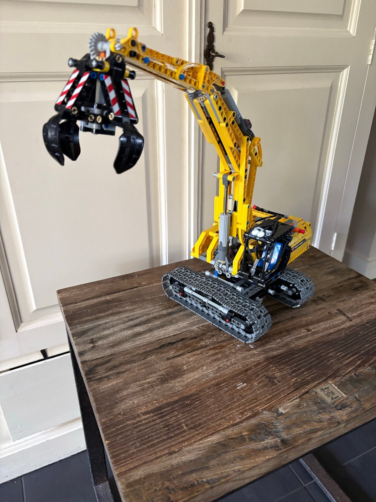 LEGO Technic 42006 Graafmachine met grijper incl. Batterij, Gebruikt, Lego, Ophalen of Verzenden, Complete set