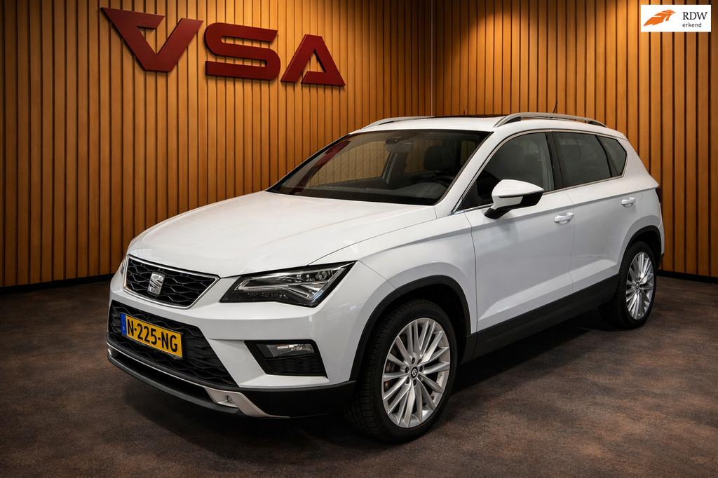 Seat Ateca 1.4 EcoTSI Xcellence|Trekhaak|Panorama|360 camera, Voorwielaandrijving, Lichtsensor, 4 cilinders, Ateca