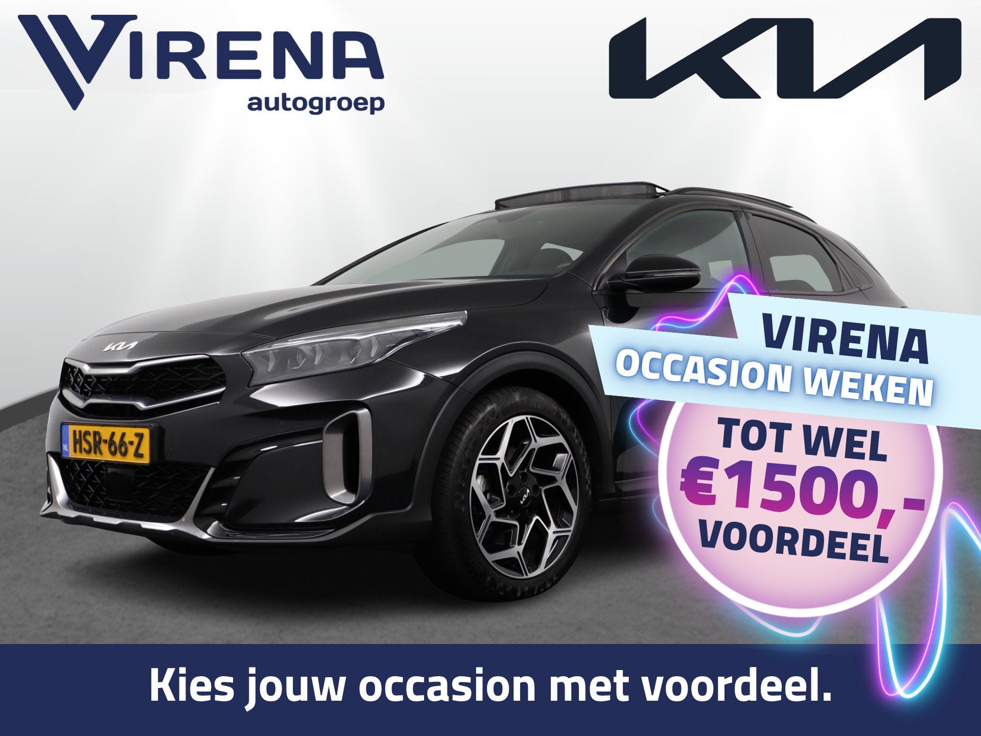 Kia Xceed 1.5 T-GDi GT-Line - Automaat - Panorama dak - Stoe, 1300 kg, Gebruikt, 4 cilinders, Origineel Nederlands