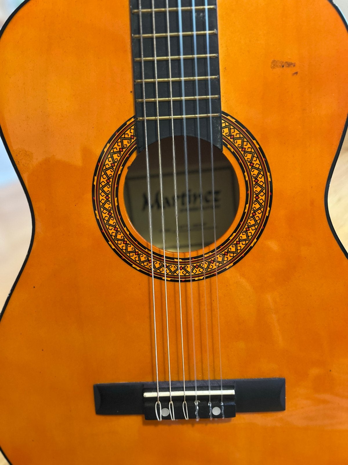 Martinez MTC-083-P Spaanse gitaar, Ophalen, Gebruikt, Klassieke of Spaanse gitaar