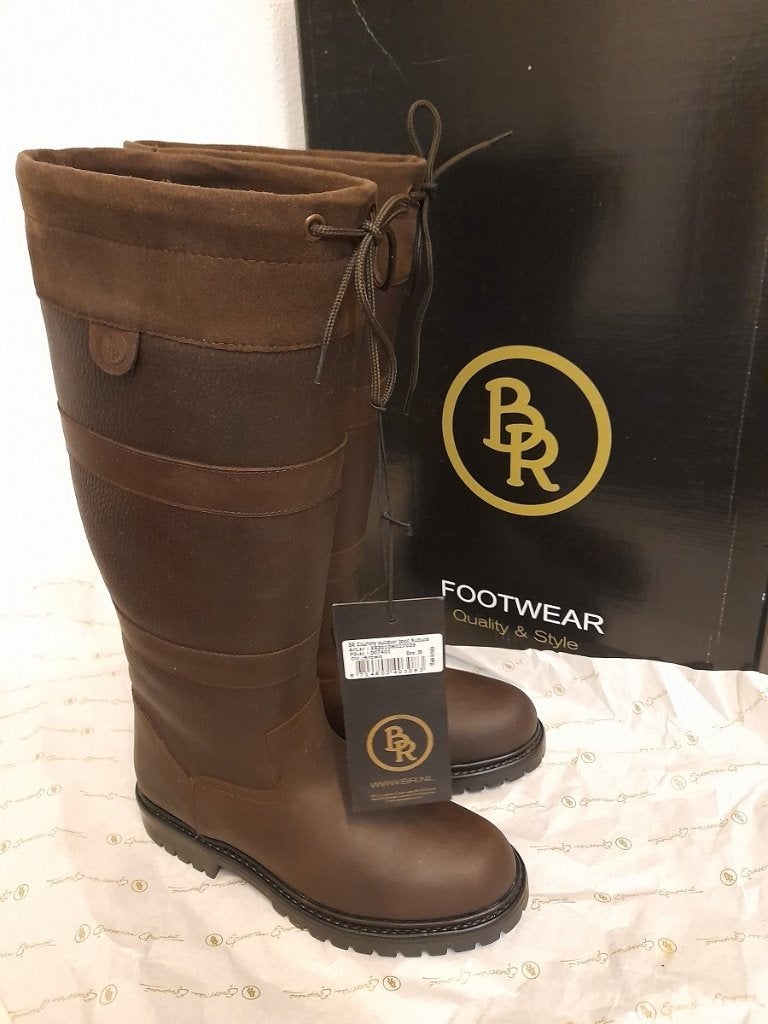 BR Outdoorlaarzen County Nubuck maat 39 GLOEDNIEUW, Kinderen, Ophalen of Verzenden, Schoeisel, Nieuw