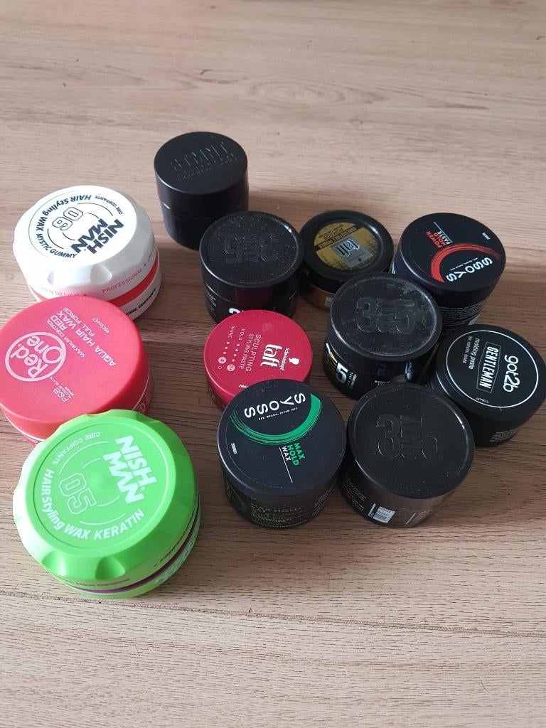 Stmnt - Syoss - Taft - Red one - Nish man - 3sixty5 - Wax, Ophalen of Verzenden, Gebruikt, Gel, Wax, Haarlak of Mousse