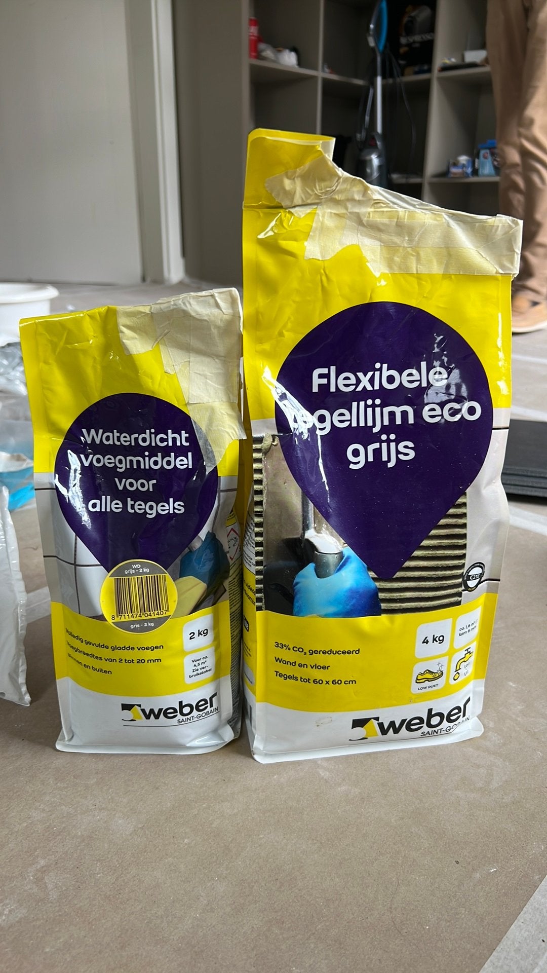 Gratis tegellijm, Ophalen, Overige materialen, Wandtegels, Nieuw