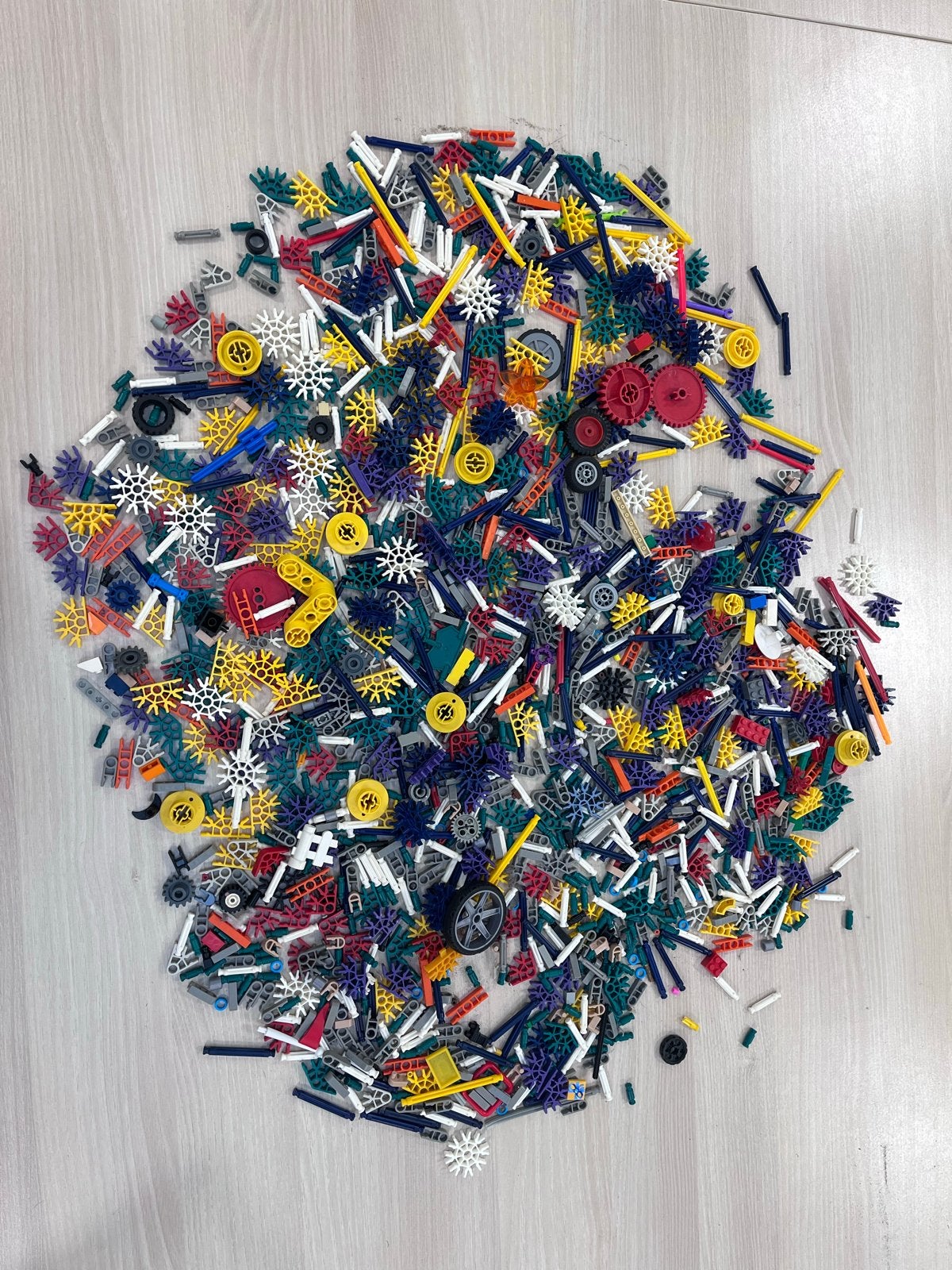 Grote partij K'nex onderdelen - Bouw je eigen creaties!, Ophalen, Gebruikt, K'nex