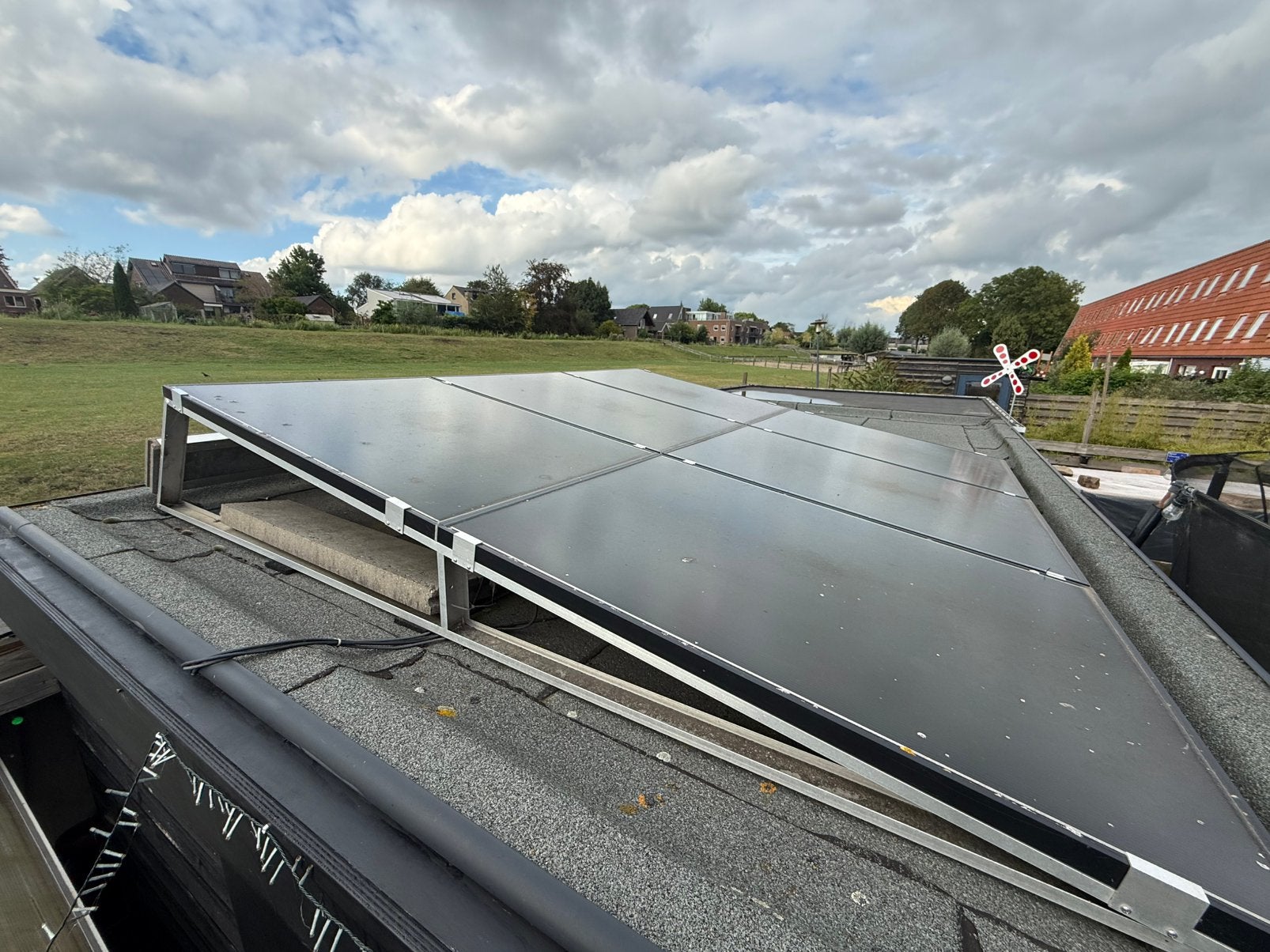 6 Solar Frontier zonnepanelen + Growatt, Ophalen, Gebruikt