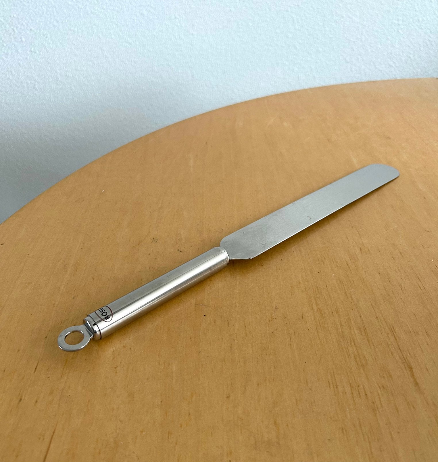 RVS glaceermes van Rösle, Ophalen of Verzenden, Zo goed als nieuw, Zilver, Overige materialen