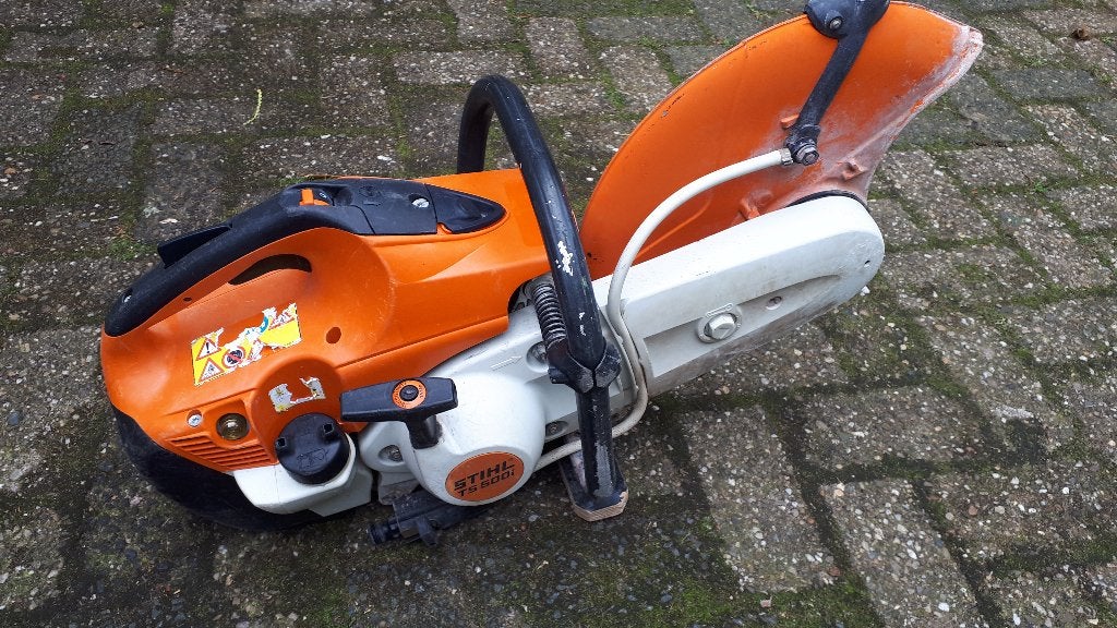 stihl  TS 500  i   bandenzaag, Ophalen, Gebruikt, 1000 watt of meer, Rechte handslijpmachine
