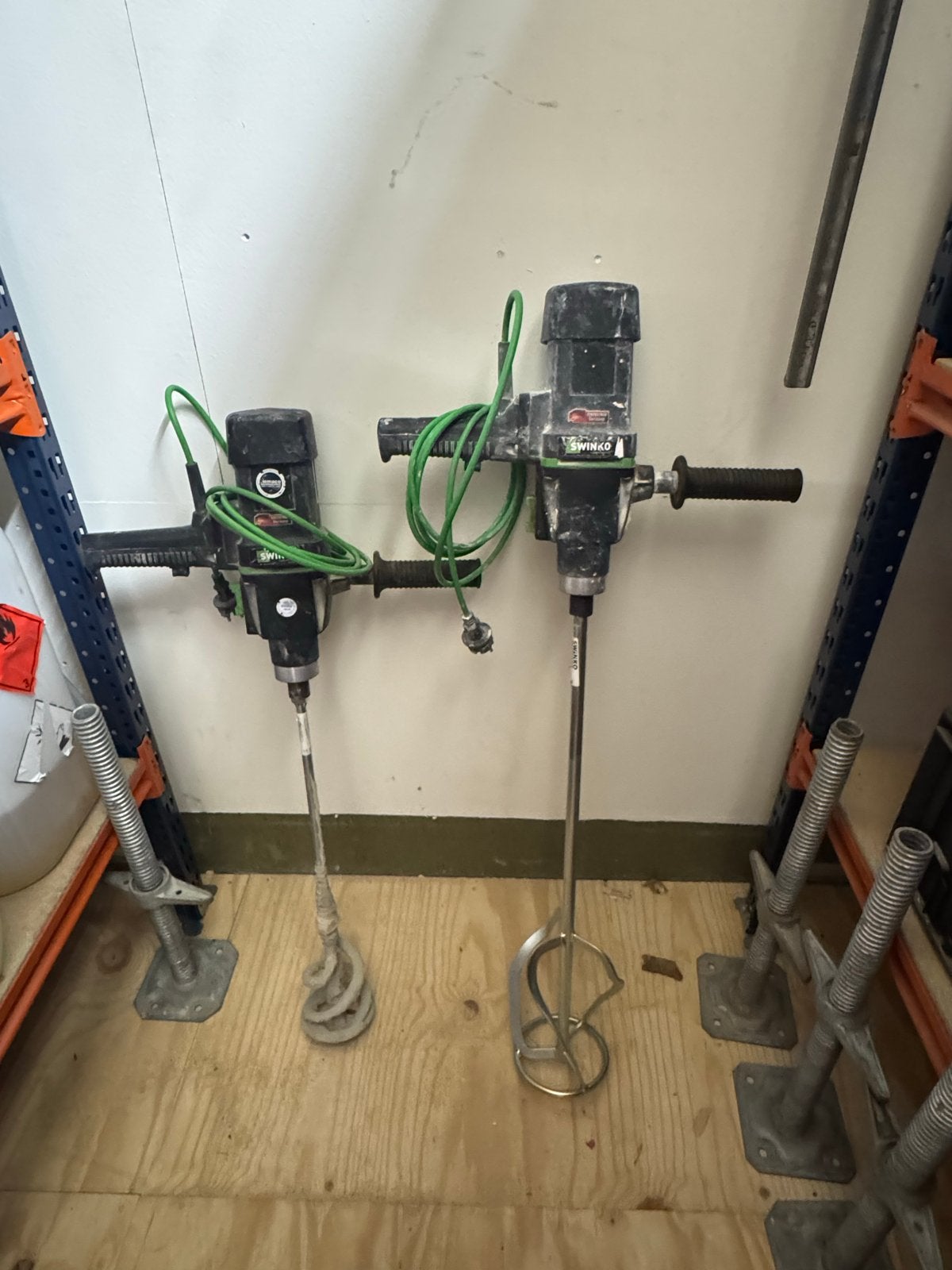 Twee Swinko mixers - Professionele mengmachines, Ophalen, Gebruikt, Overige typen, Overige merken