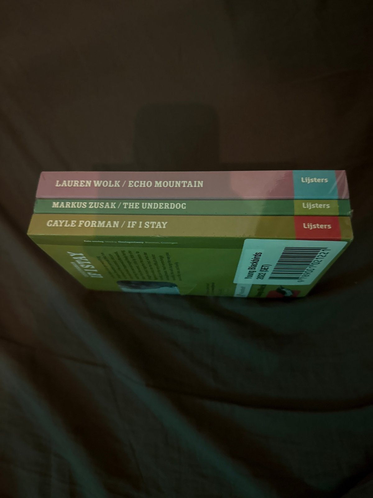 Lijsters boekenpakket: Echo Mountain, The Underdog, If I Sta, Boeken, Ophalen, Nieuw, Nederland