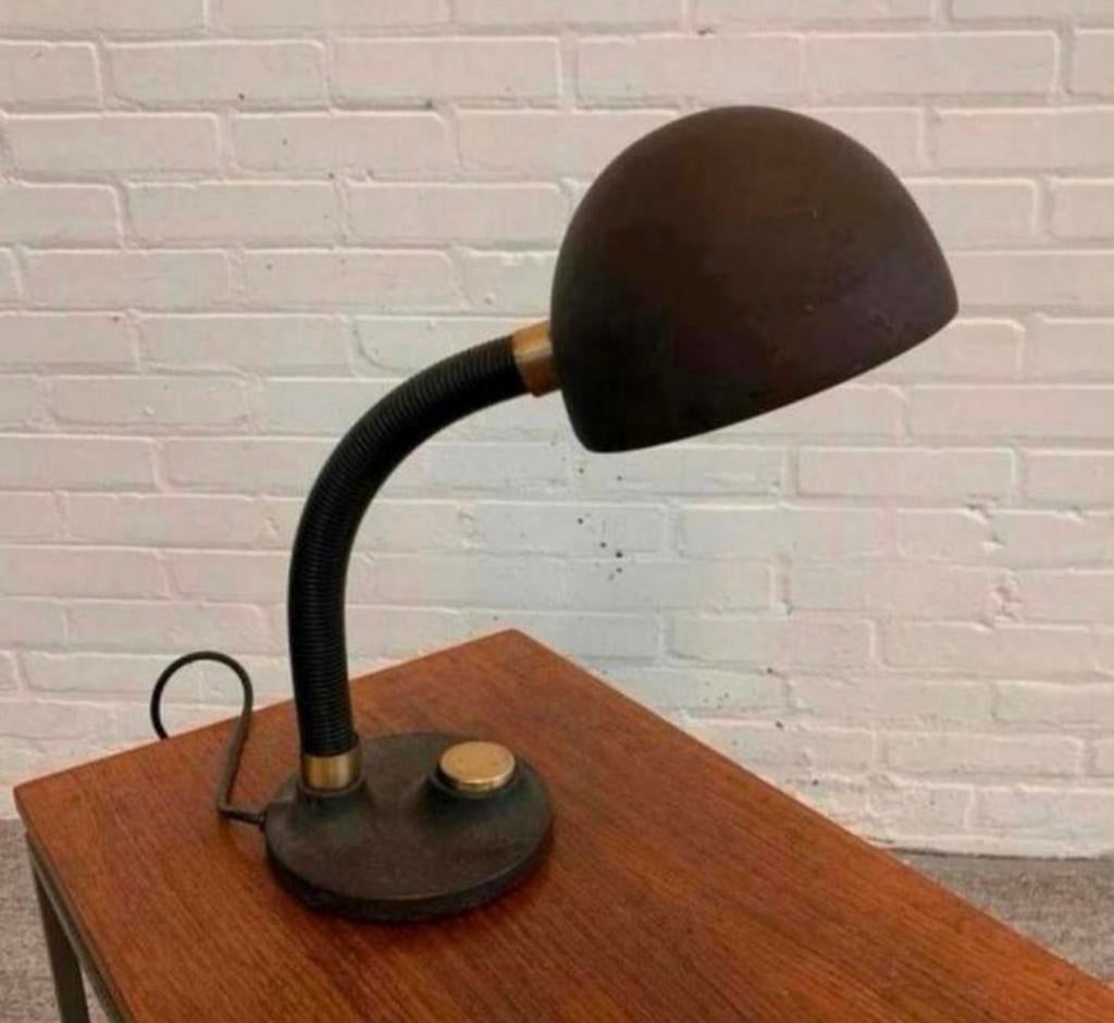 Lamp Vintage Hillebrand bureaulamp, Duitsland, jaren 70., Huis en Inrichting, Lampen | Tafellampen, Ophalen of Verzenden