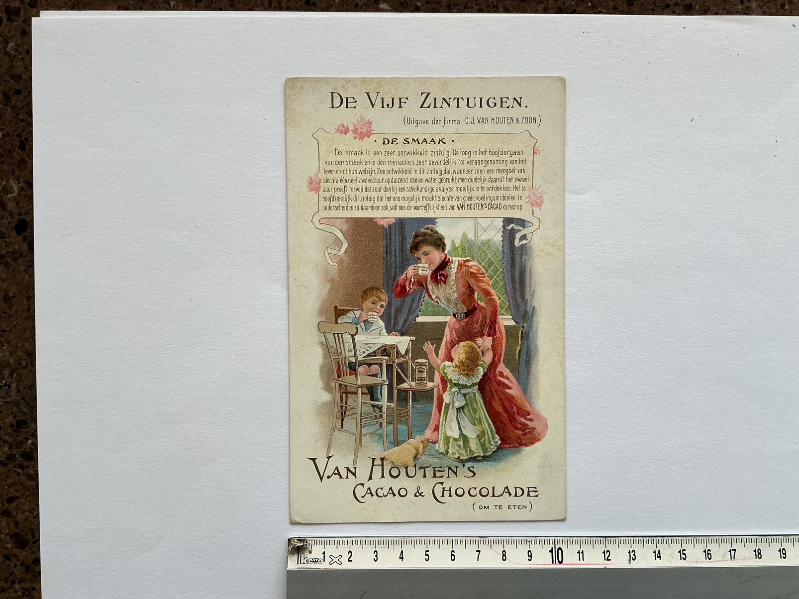 Reclamekaarten cacao van Houten, Ophalen of Verzenden, Zo goed als nieuw, Overige typen