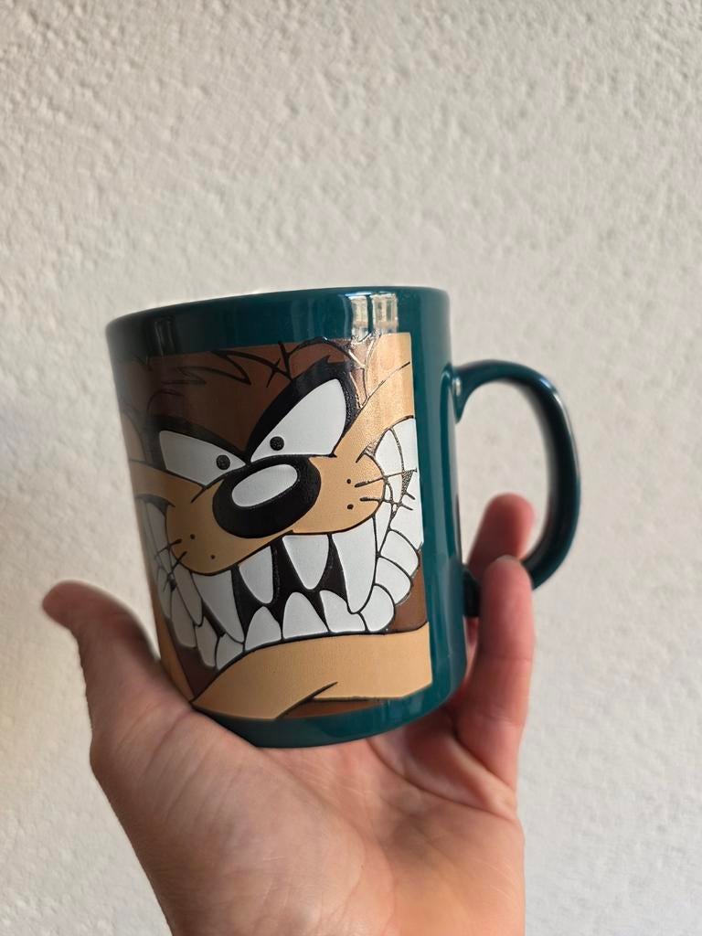 Vintage Taz mok - Warner Bros. 1995, Ophalen of Verzenden, Zo goed als nieuw