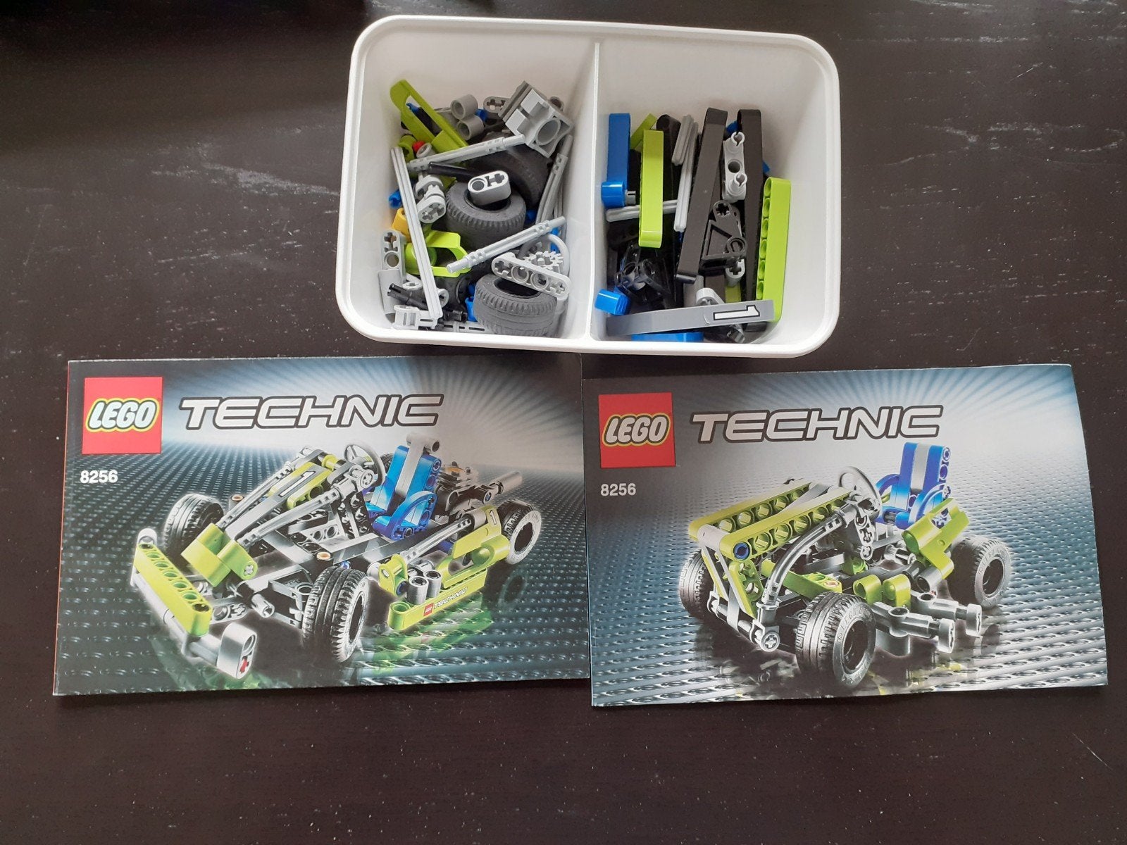 Lego skelter 8256, Gebruikt, Lego, Ophalen of Verzenden, Complete set