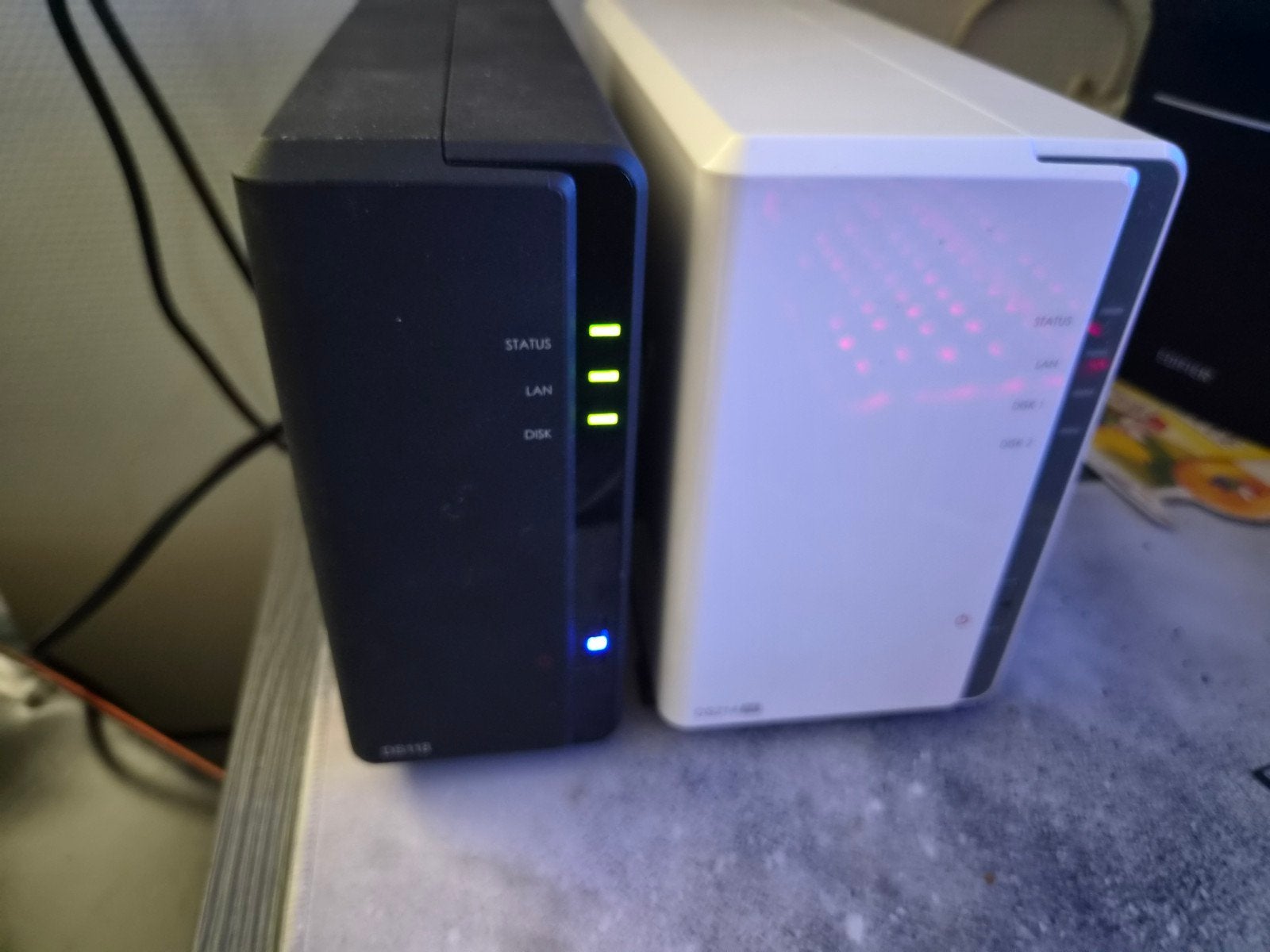 Synology DS118 1tb hdd +DS214se zonder hdd, Ophalen of Verzenden, Zo goed als nieuw