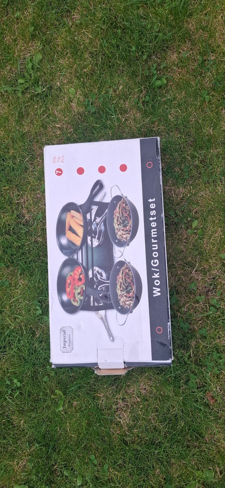 Imperial Wok/Gourmetset - 7-delig, Ophalen, Nieuw, 4 t/m 7 personen