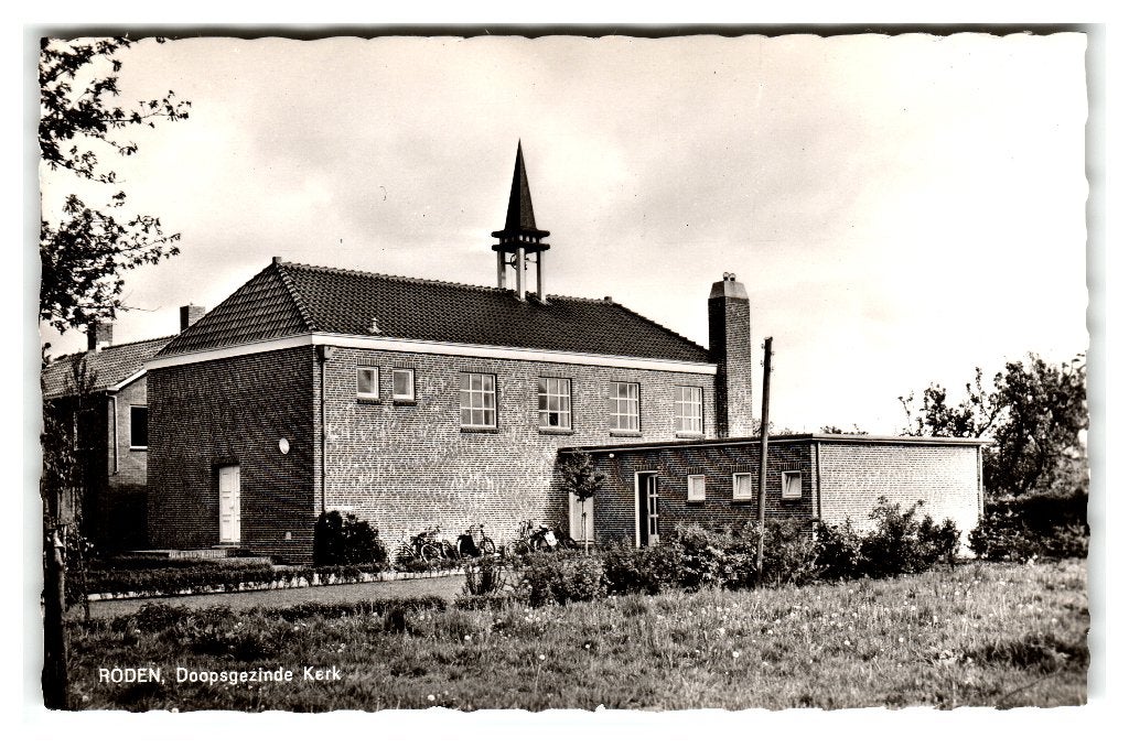 Roden, Doopsgezinde Kerk, Verzenden, 1960 tot 1980, Ongelopen, Drenthe