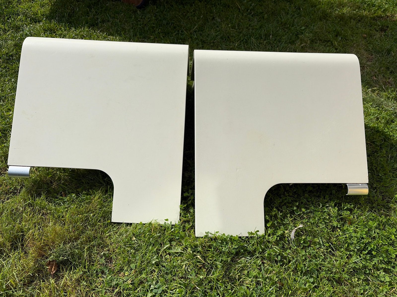 Auping Auronde tafel, Ophalen, Gebruikt, Wit, Tweepersoons