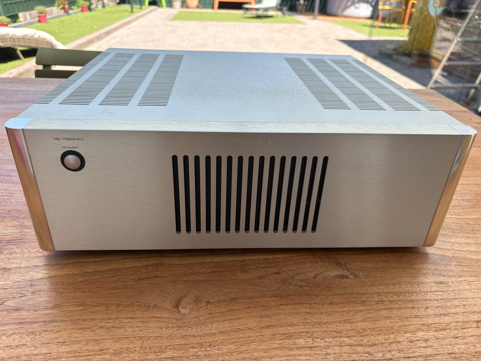 Rotel RB-1582MKII  MET 1 jaar garantie!, Overige merken, Gebruikt, Ophalen of Verzenden, 120 watt of meer